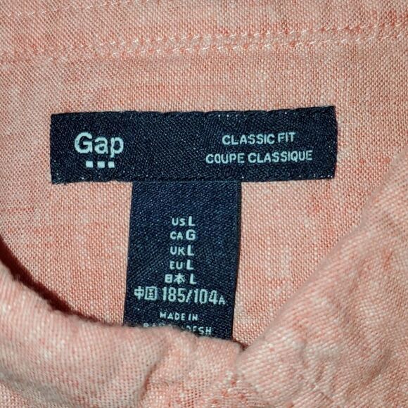 Gap Classic Fit Shirt L - Picture 3 of 4